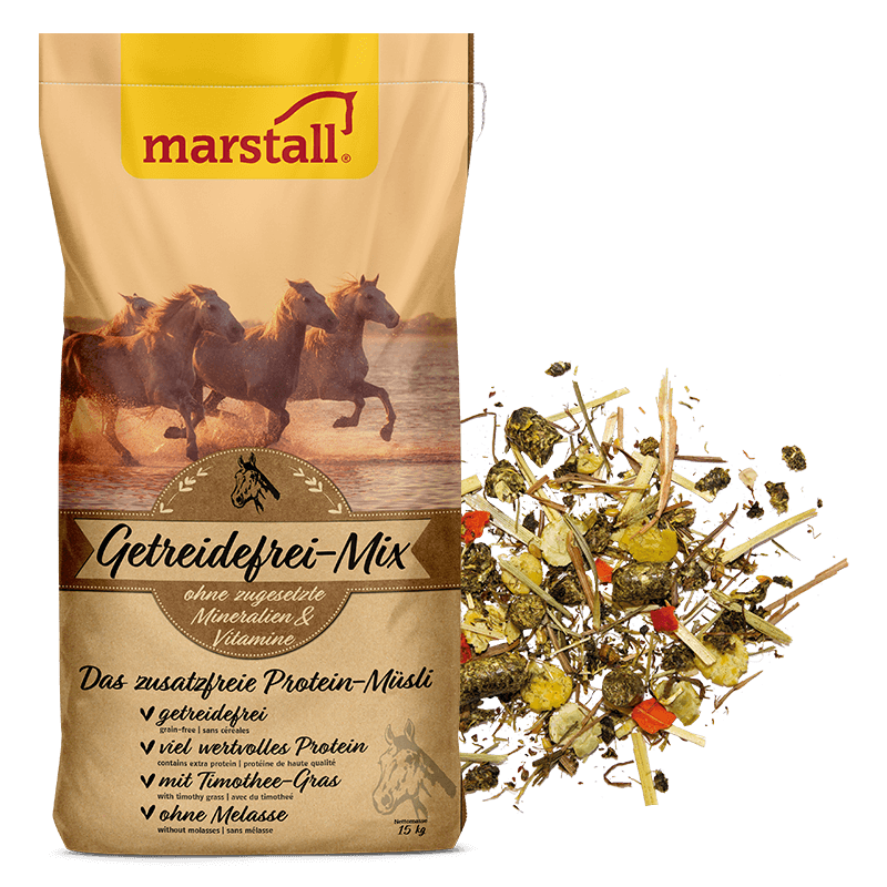 Wat onderscheidt Marstall Graanvrij mix t.o.v. eiwitsupplementen van andere aanbieders?