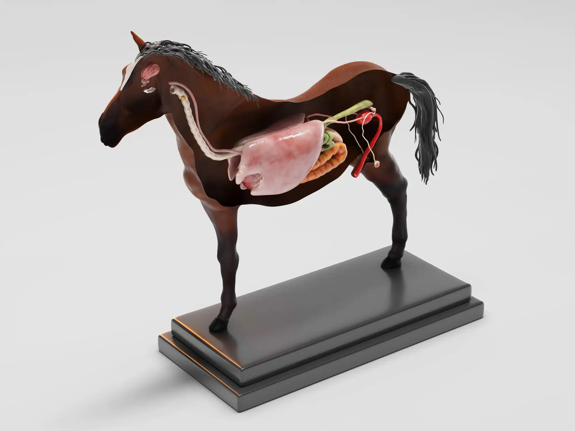 Oorzaken van veel voorkomende spijsverteringsproblemen bij paarden